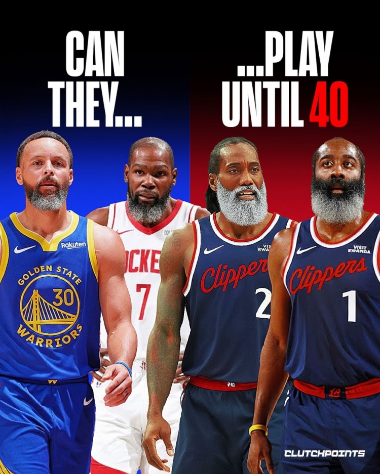 ewc电竞世界杯-球迷之所向！美媒发问：库里/杜兰特/哈登/小卡能打到40岁吗？